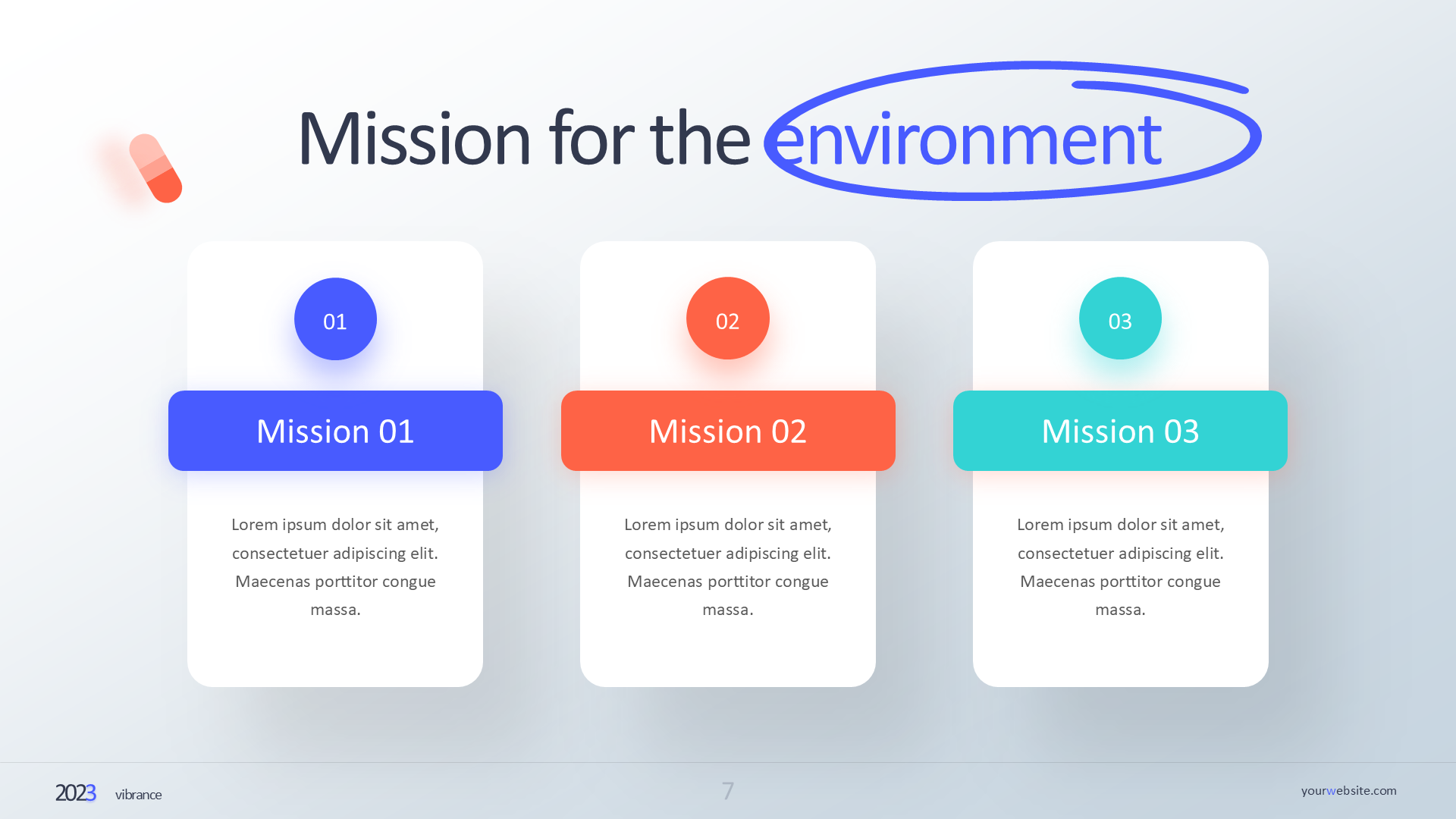 Vision Mission Light slide 7